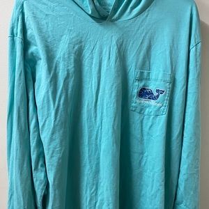 hooded long sleeve vineyard vines shirt